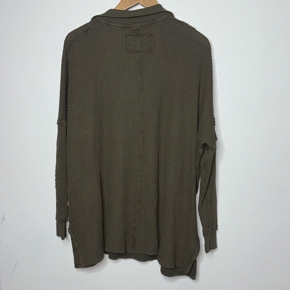 We The Free Olive Long Sleeve Top - Picture 5 of 9